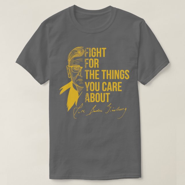 Ruth Bader Ginsburg RBG Supreme Court Judge LGBT T-Shirt (Design Front)