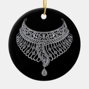 Ruth Bader Ginsburg, Ruth Bader Ginsburg collar Ceramic Tree Decoration