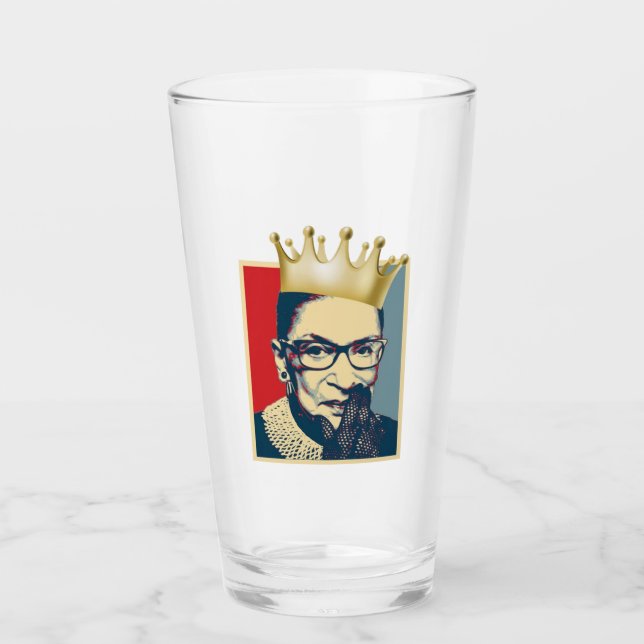 Ruth Bader Ginsburg - Ruth Bader Ginsburg Glass (Front)