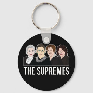 Ruth Bader Ginsburg, Supreme Court Women Key Ring
