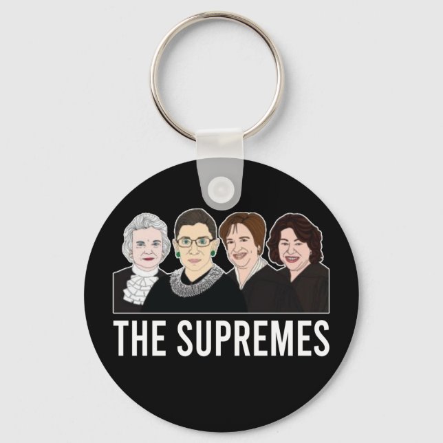 Ruth Bader Ginsburg, Supreme Court Women Key Ring (Front)