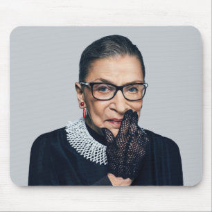 Ruth Bader Ginsburg Wall Clock Mouse Mat