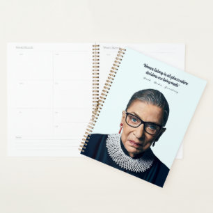 Ruth Bader Ginsburg with Quote Planner