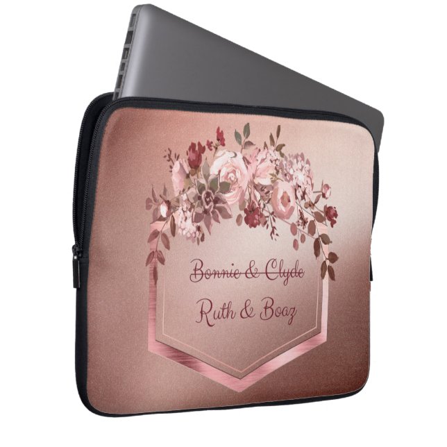 Ruth & Boaz Laptop Sleeve (Front Right)