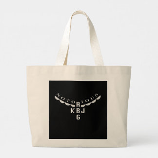 Ruth Ginsburg and Ketanji Jackson Large Tote Bag
