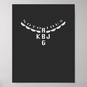Ruth Ginsburg and Ketanji Jackson Poster