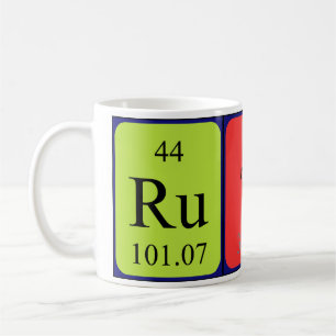 Ruth periodic table name mug