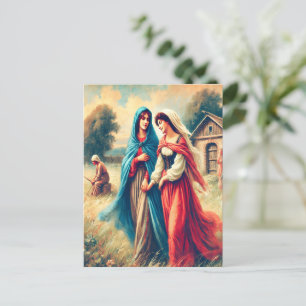 Ruth’s Faithful Bond in a Humble Journey Postcard