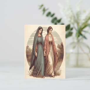 Ruth’s Hopeful Journey Through Love and Devotion Postcard