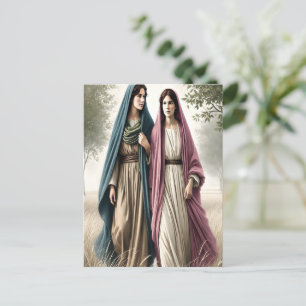 Ruth’s Walking Together with Courage and Love Postcard