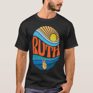 Ruth Vintage Sunset Ruth Groovy Tie Dye T-Shirt