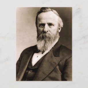 Rutherford B. Hayes 19 Postcard