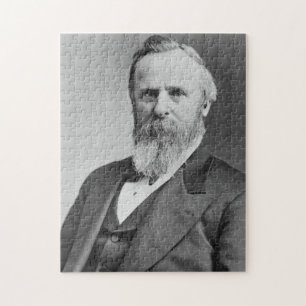 Rutherford B. Hayes 19th President of America. Jigsaw Puzzle