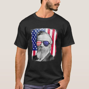 Rutherford B Hayes US flag 4th of July T-Shirt