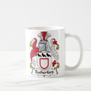 Rutherford Family Crest Coffee Mug