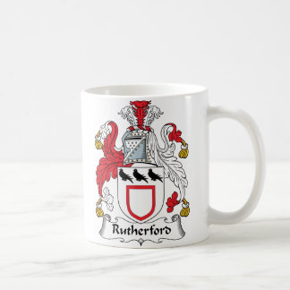 Rutherford Family Crest Coffee Mug