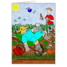 Ruthie and Ralphie Relax in the Garden -