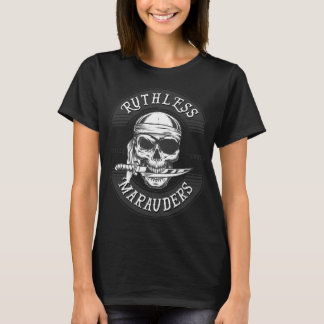 Ruthless Marauders Logo S-Sleeve T-Shirt Women Med