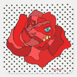 Ruthless Rose Sticker