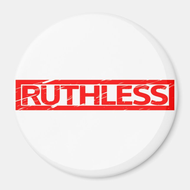 Ruthless Stamp Magnet (Front)