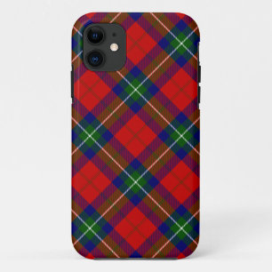 Ruthven tartan red green blue plaid iPhone 11 case