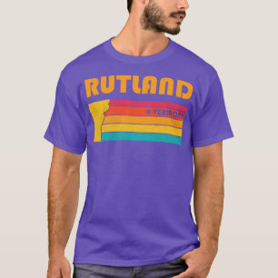 Rutland Vermont Vintage Distressed Souvenir T-Shirt