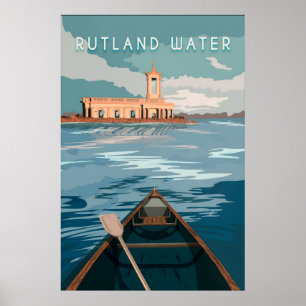 Rutland Water Travel Poster