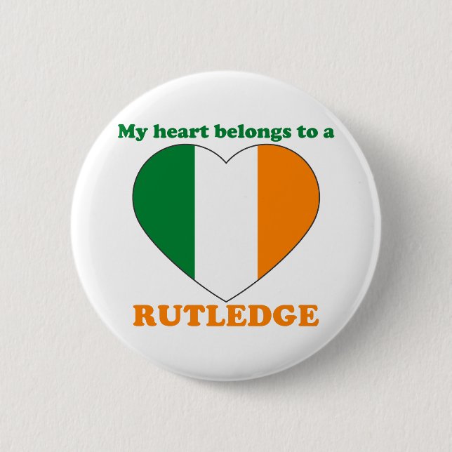 Rutledge 6 Cm Round Badge (Front)
