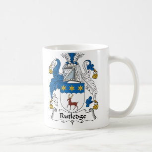 Rutledge Family Crest Coffee Mug