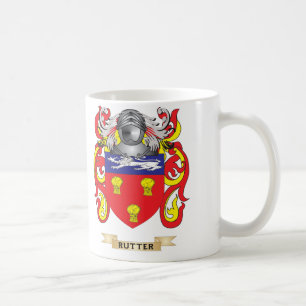 Rutter Coat of Arms (Family Crest) Coffee Mug