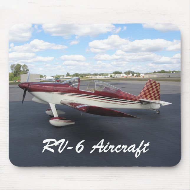 RV-6 Aircraft Mouse Mat (Front)