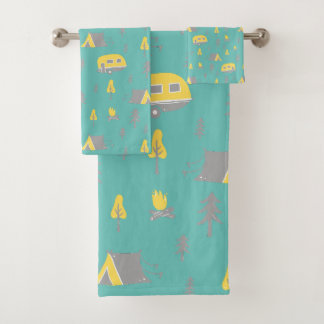 RV and Camping Love Perfect Camping  Bath Towel Set