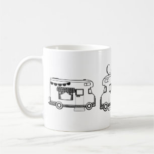 RV Camper Caravan Thunder_Cove Table Coffee Mug