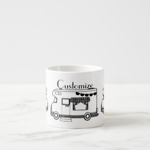 RV Camper Caravan Thunder_Cove Table Lamp Espresso Cup