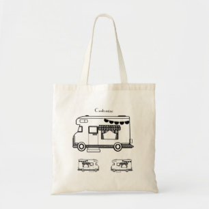 RV Camper Caravan Thunder_Cove Tote Bag