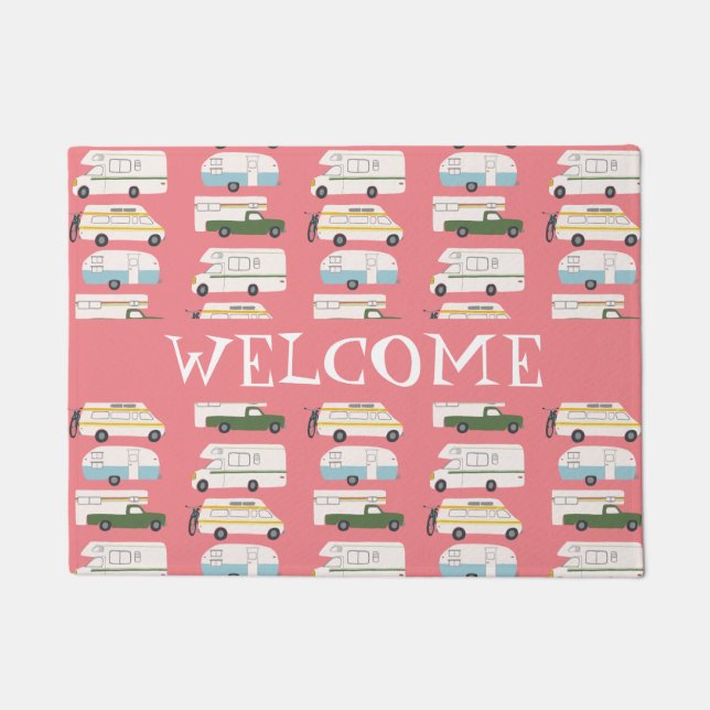 RV Campervan vanlife Motorhome Trailer CUSTOMIZE Doormat (Front)