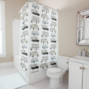 RV Campervan vanlife Motorhome Trailer CUSTOMIZE Shower Curtain