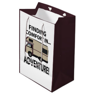 RV Camping Adventure Rving Medium Gift Bag