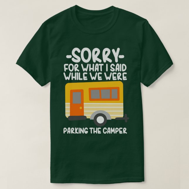 RV Camping Camper 2 T-Shirt (Design Front)