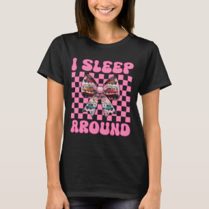 RV Camping Camper Motorhome Girl Mom Coquette I Sl T-Shirt