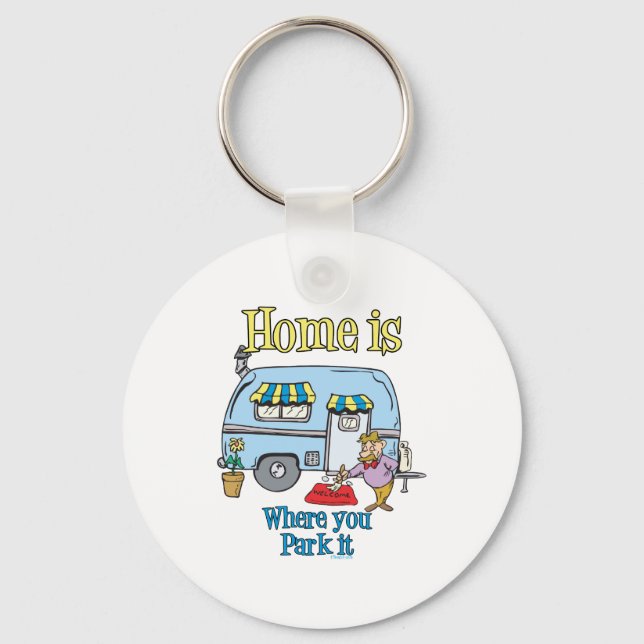 Rv Camping Key Ring (Front)