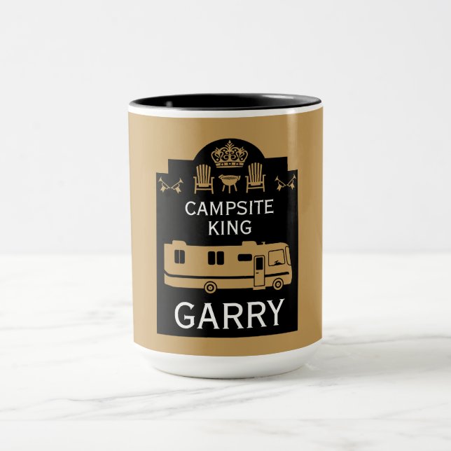 RV Camping King USA Mug (Center)