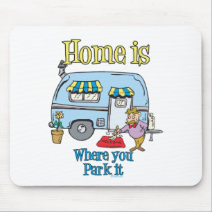 Rv Camping Mouse Mat