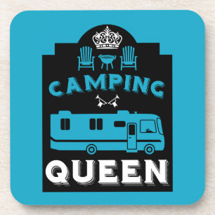 RV Camping Queen USA Coaster