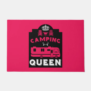 RV Camping Queen USA Doormat