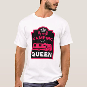 RV Camping Queen USA T-Shirt
