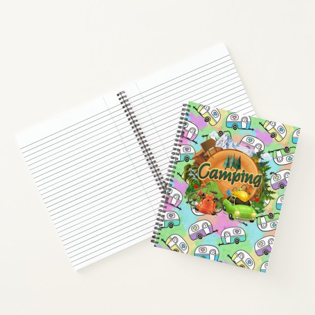 RV Camping Spiral Notebook (Inside)
