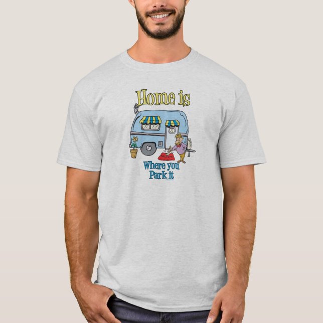 Rv Camping T-Shirt (Front)
