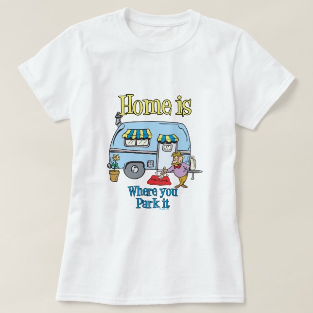 Rv Camping T-Shirt (Design Front)