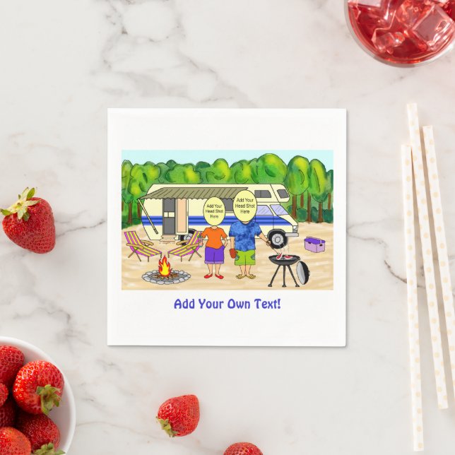 RV Cartoon Napkin (Insitu)